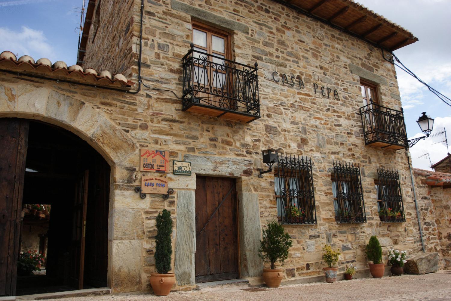 Casa Pepa Hotel Rural Санта-Коломба-де-Сомоса Экстерьер фото